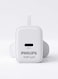 Philips 30W GaN USB-C Fast Wall Charger with Power Delivery, Compact Travel Adapter, Multi Protection Safety, Universal Fast Charging for iPhone Samsung iPad MacBook Air - DLP5312CW/05 White