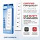 Philips 6-Way Universal Power Extension Cord with Individual Switches (3M), 2500W Overload Protection, 750&deg;C Fire-Resistant, 3x1mm&sup2; Heavy Duty Cable, 13A Fuse, ESMA Certified, UK Plug (6UV-3m)
