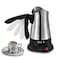 Gulf Dalla GA-C96837 300ml Stainless Steel Electric Kettle - Black &amp; Silver