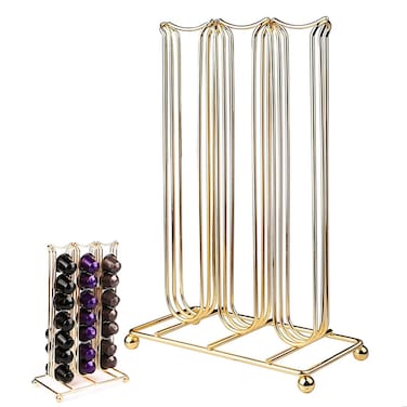 حامل كبسولات القهوة (يحمل 42 قطعة من كبسولات القهوة) DLC-38726 حامل تخزين كبسولات القهوة (الحامل فقط)