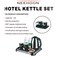 NEEHOON NH-37925 1500W Hotel Electric Kettle Set with 1800ml Capacity - Multicolor