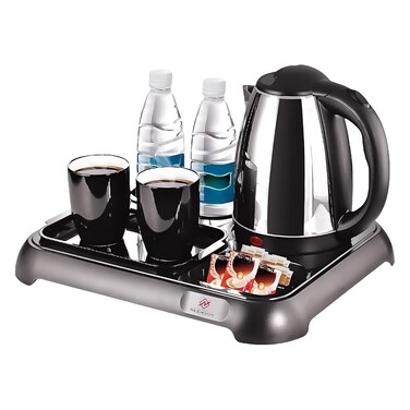 NEEHOON NH-37925 1500W Hotel Electric Kettle Set with 1800ml Capacity - Multicolor