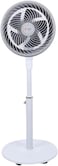 Standing Fan, 80W, 5 Blades, 3-Speed Settings, Quiet Operation, Energy Saving, Adjustable Height, White