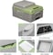 DLC 12L Car Refrigerator - Portable Mini Fridge for Car, 12V Electric Cooler &amp; Warmer, Travel Cooler Box for Food, Drinks &amp; Medicine   DLC-33512