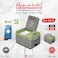 DLC 12L Car Refrigerator - Portable Mini Fridge for Car, 12V Electric Cooler &amp; Warmer, Travel Cooler Box for Food, Drinks &amp; Medicine   DLC-33512