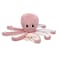 Filou the Octopus Mom &amp; Baby Plush Toy - Pink