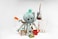 Filou the Octopus Mom &amp; Baby Plush Toy - Mint Green