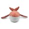 Gravillou the Whale Mom &amp; Baby Plush Toy - Terracotta Rust
