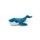 Gravillou the Whale Mom &amp; Baby Plush Toy - Blue