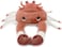 Les D&eacute;glingos  PTIPOTOS Cassecol Crab &ndash; Soft Plush Crab Toy, Terracotta Ocean Animal Stuffed Toy for Kids &amp; Toddlers