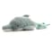 Ptipotos the Dolphin Mom &amp; Baby Plush Toy - Mint Green