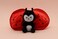 Les D&eacute;glingos  Flipetz Comet Ladybug Plush Toy &ndash; Soft &amp; Cuddly &ldquo;Coccinelle&rdquo; Stuffed Animal with Tomato-Themed Design, Cute Kids Gift Plush