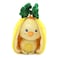 Les D&eacute;glingos  Flipetz Nugget Pineapple Chick Plush Toy &ndash; Soft &amp; Cuddly &ldquo;Poussin Ananas&rdquo; Stuffed Animal for Babies, Toddlers &amp; Kids
