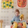 Les D&eacute;glingos Buzzet L&rsquo;Abeille Mandarine Plush Toy &ndash; Soft Bee Stuffed Animal for Babies, Toddlers &amp; Kids (0+ Months)