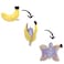 Les D&eacute;glingos  Flipetz Poppet Butterfly Plush Toy &ndash; Soft &amp; Cuddly &ldquo;Banana&rdquo; Butterfly Stuffed Animal for Babies, Toddlers &amp; Kids
