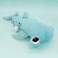 Les D&eacute;glingos  PTIPOTOS Clou Hammerhead Shark Plush Toy &ndash; Soft &amp; Cuddly &ldquo;Mom &amp; Baby&rdquo; Shark Duo, Ocean Animal Stuffed Toy for Babies, Toddlers &amp; Kids