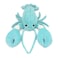 Les D&eacute;glingos  Mum &amp; Baby Lobster Plush Toy &ndash; Soft &amp; Cuddly Ocean-Creature Stuffed Animal Pair for Babies, Toddlers &amp; Kids