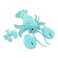Les D&eacute;glingos  Mum &amp; Baby Lobster Plush Toy &ndash; Soft &amp; Cuddly Ocean-Creature Stuffed Animal Pair for Babies, Toddlers &amp; Kids