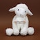Les D&eacute;glingos  PTIPOTOS Olou Sheep Plush Toy &ndash; Soft &amp; Cuddly &ldquo;Mom &amp; Baby&rdquo; Sheep Stuffed Animal Pair for Babies, Toddlers &amp; Kids &ndash; White Edition