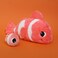 Les D&eacute;glingos Peluche Poisson Clown Bigou Maman et Son B&eacute; B&eacute;   Soft Plush Coral Clownfish Toy with Hidden Baby   Cuddly Stuffed Animal for Babies &amp; Kids Ages 0+