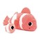 Les D&eacute;glingos Peluche Poisson Clown Bigou Maman et Son B&eacute; B&eacute;   Soft Plush Coral Clownfish Toy with Hidden Baby   Cuddly Stuffed Animal for Babies &amp; Kids Ages 0+