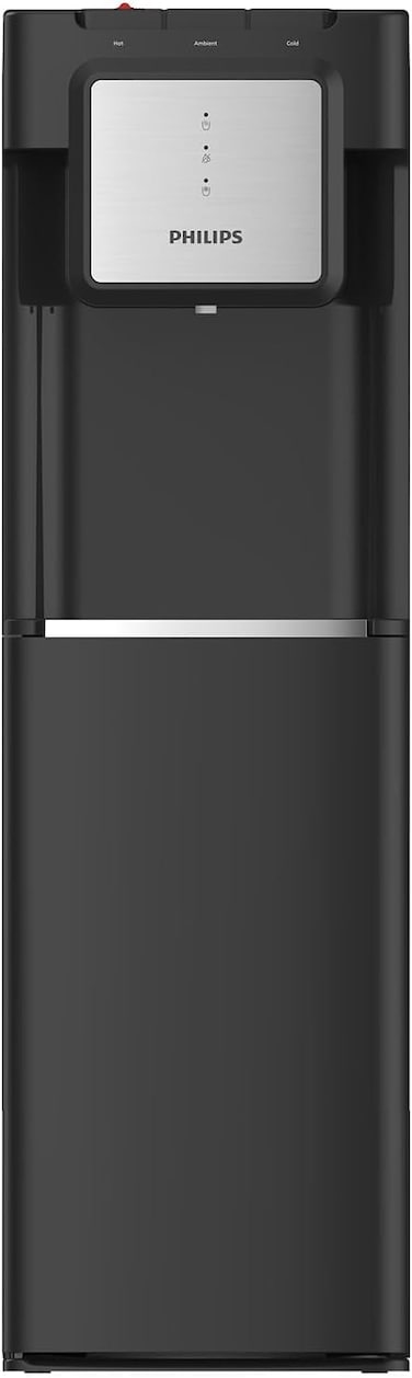 Philips Water Dispenser, Bottom Loading, Hot, Ambient and Cold, One Nozzle, ADD4951BK/56, Black