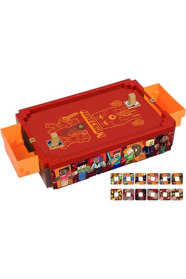 Ambassador Minecraft Arcade Air Hockey Premium Series Nether MC2502_NT