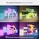 Nanoleaf Blocks Combo Xl Smarter Kit, WiFi Smart RGBW 16M+ Color LED Dimmable Gaming And Home Decor Wall Light Panels (9 Panels + 1 Shelf)