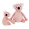 Trankilou the Koala Mom &amp; Baby Plush Toy - Pink