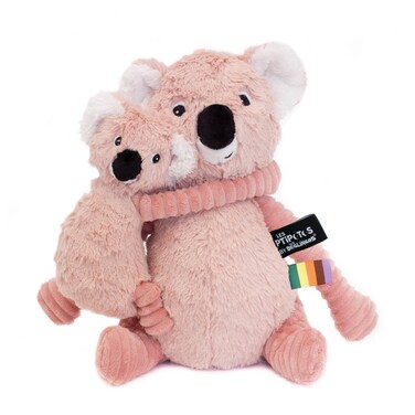 Trankilou the Koala Mom &amp; Baby Plush Toy - Pink