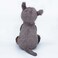Grosbisou the Rhino Plush Toy - Grey