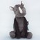 Grosbisou the Rhino Plush Toy - Grey