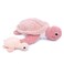 Sauvenou the Turtle Mom &amp; Baby Plush Toy - Pink