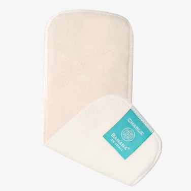 Charlie Banana Reusable Hemp And Cotton Inserts For Cloth Diapers, Small, Pack of 3's