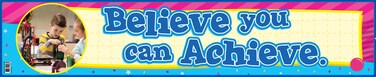 Believe You Can Achieve &ndash; Banner in English
