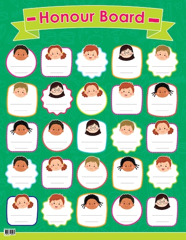 Children's Faces &ndash; Honour Board in English