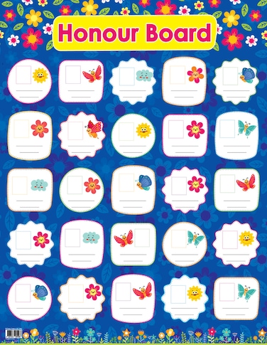 Flowers &ndash; Honour Board in English