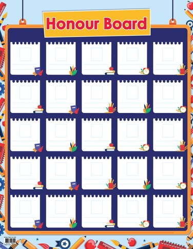 School Tools &ndash; Honour Board in English