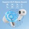 MEZONE MERCURIO Wireless Earbuds With Superior Hifi Stereo Sound &amp; IPX5 Waterproof White