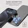 Mezone Camera Lens Protector for iPhone 16 Pro/iPhone 16 Pro Max 3pcs Individual Lens Protectors 9H Hardness Anti-Scratch, Strong Absorption &amp; Built to Resist Damage, Black