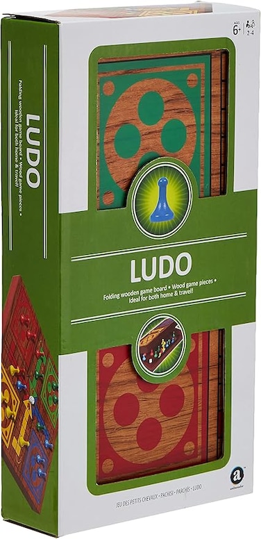 Folding Wood Ludo Set (TG1902)