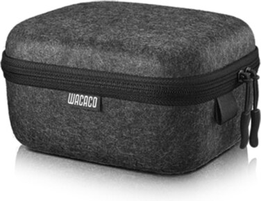 Wacaco Minipresso NS2 Protective Case, Durable Eva Material Travel Kit For Minipresso Ns2 With Shoulder Strap, Includes Capsule Box For Eight Coffee Pods, Coaster, Microfiber Towel, Extra Mesh Pocket