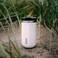 Wacaco OCTAROMA Vacuum Insulated Mug (300ml) - Double Wall Stainless Steel Vacuum Insulated Coffee Travel Mug with Leakproof Drinking Lid - Ceramic Whte
