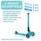Globber Primo Foldable Lights Sky Blue