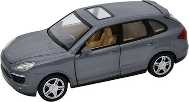 Porsche Cayenne S with Light and Sound 1/24 California Toys Grey
