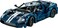 LEGO 42154 Technic 2022 Ford GT Car Model Kit for Adults to Build, 1:12 Scale Supercar with Authentic Features, Advanced Collectible Set, Ramadan Gift Idea for Adults