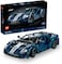 LEGO 42154 Technic 2022 Ford GT Car Model Kit for Adults to Build, 1:12 Scale Supercar with Authentic Features, Advanced Collectible Set, Ramadan Gift Idea for Adults