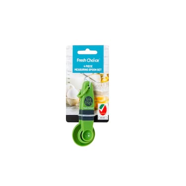 Fresh Choice 4 Piece Measuring Spoon Set Kitchen Measuring Spoons For Baking Cooking And Meal Prep