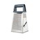 Fresh Choice 4 Sided Box Grater Multi Purpose Cheese Vegetable Grater For Shredding Slicing And Zesting