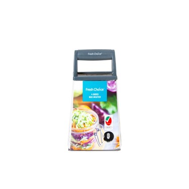 Fresh Choice 4 Sided Box Grater Multi Purpose Cheese Vegetable Grater For Shredding Slicing And Zesting